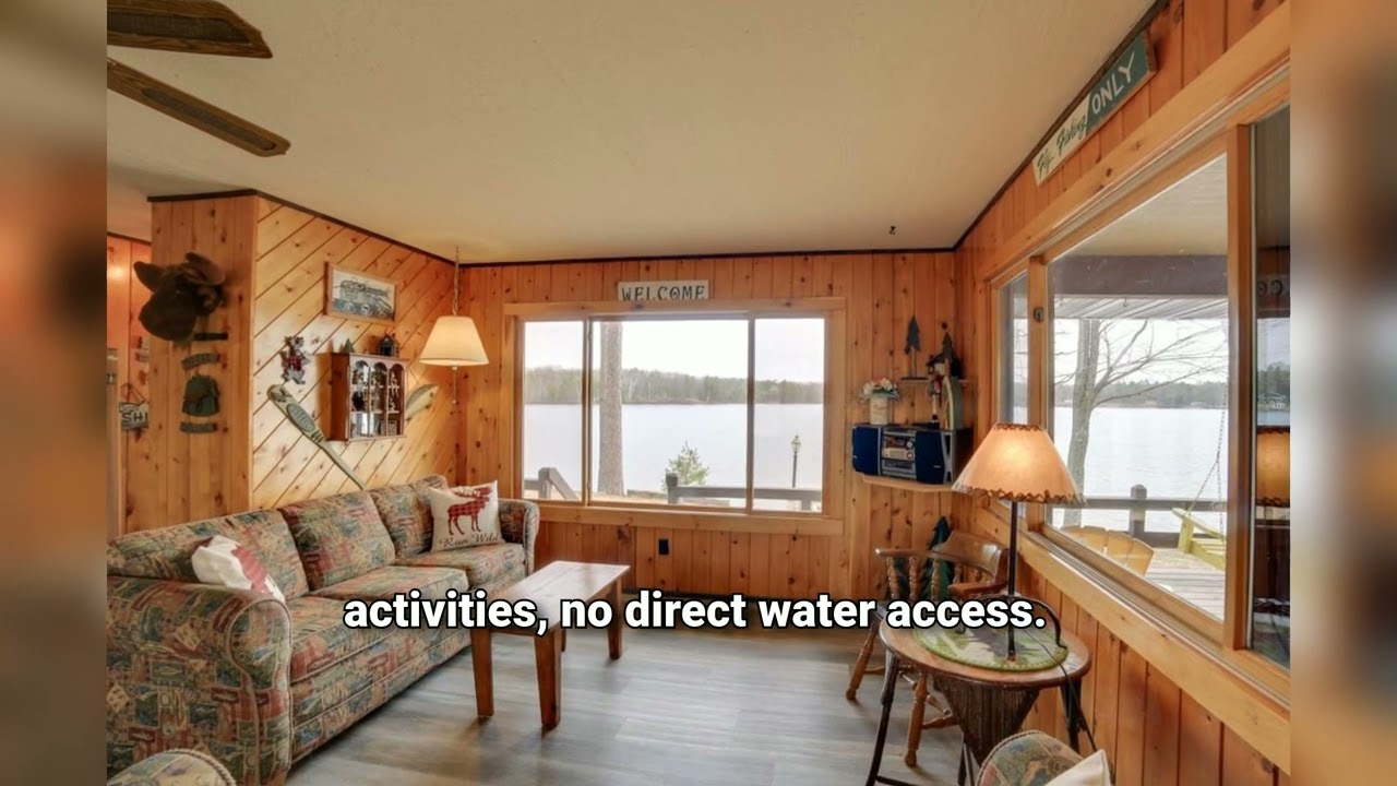 Lakefront Cabin with Private Dock & Beach | Cabin Rental in Manistique
