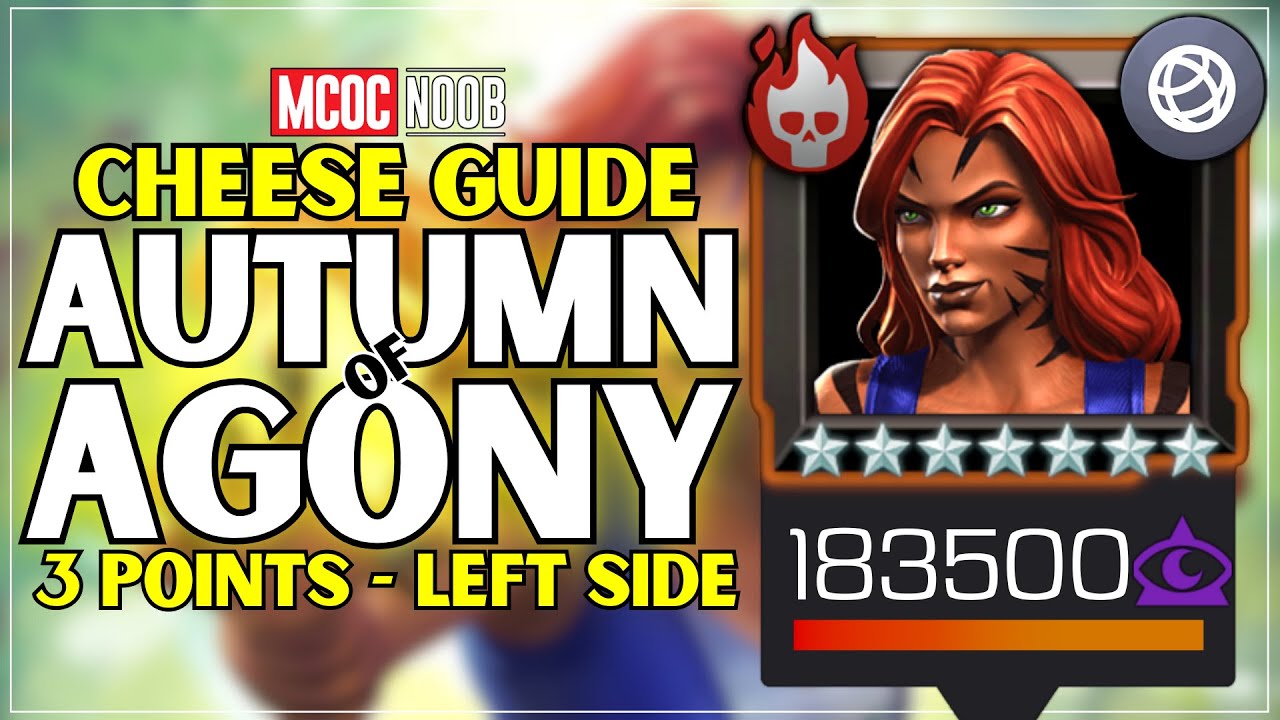 Autumn of Agony Gauntlet - Cheese Left Path - Guide - Tigra, Prowler, Heimdall, NorthStar
