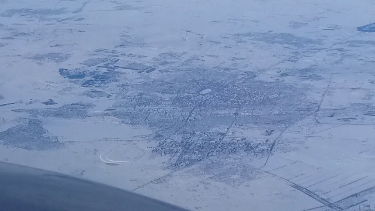 Караганда с высоты 11600
