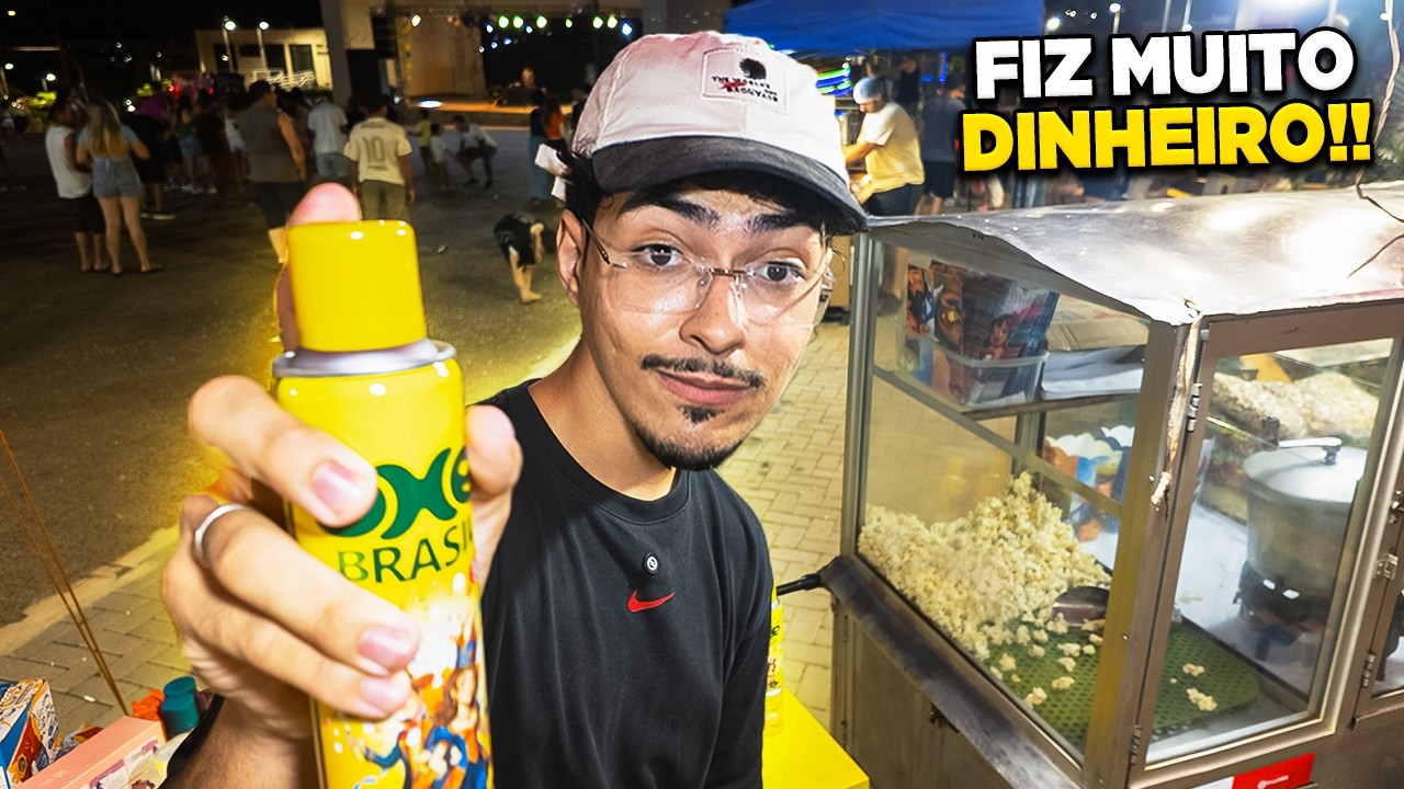 FUI VENDEDOR NO CARNAVAL POR UMA NOITE
