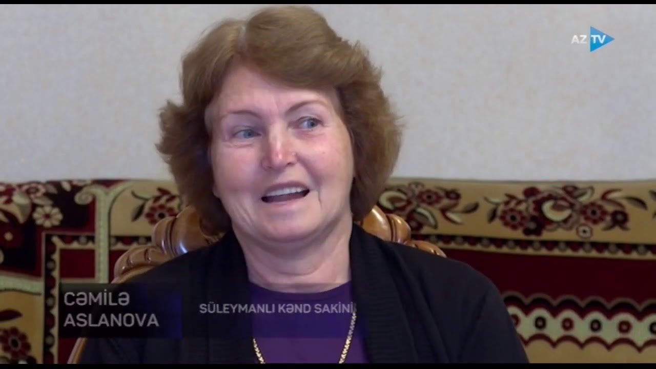 İşğaldan azad edilən Süleymanlı kəndinin sakinləri: 