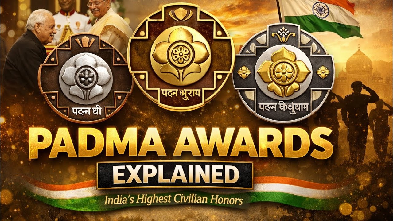 Padma Awards Explained | India’s Highest Civilian Honors 🇮🇳