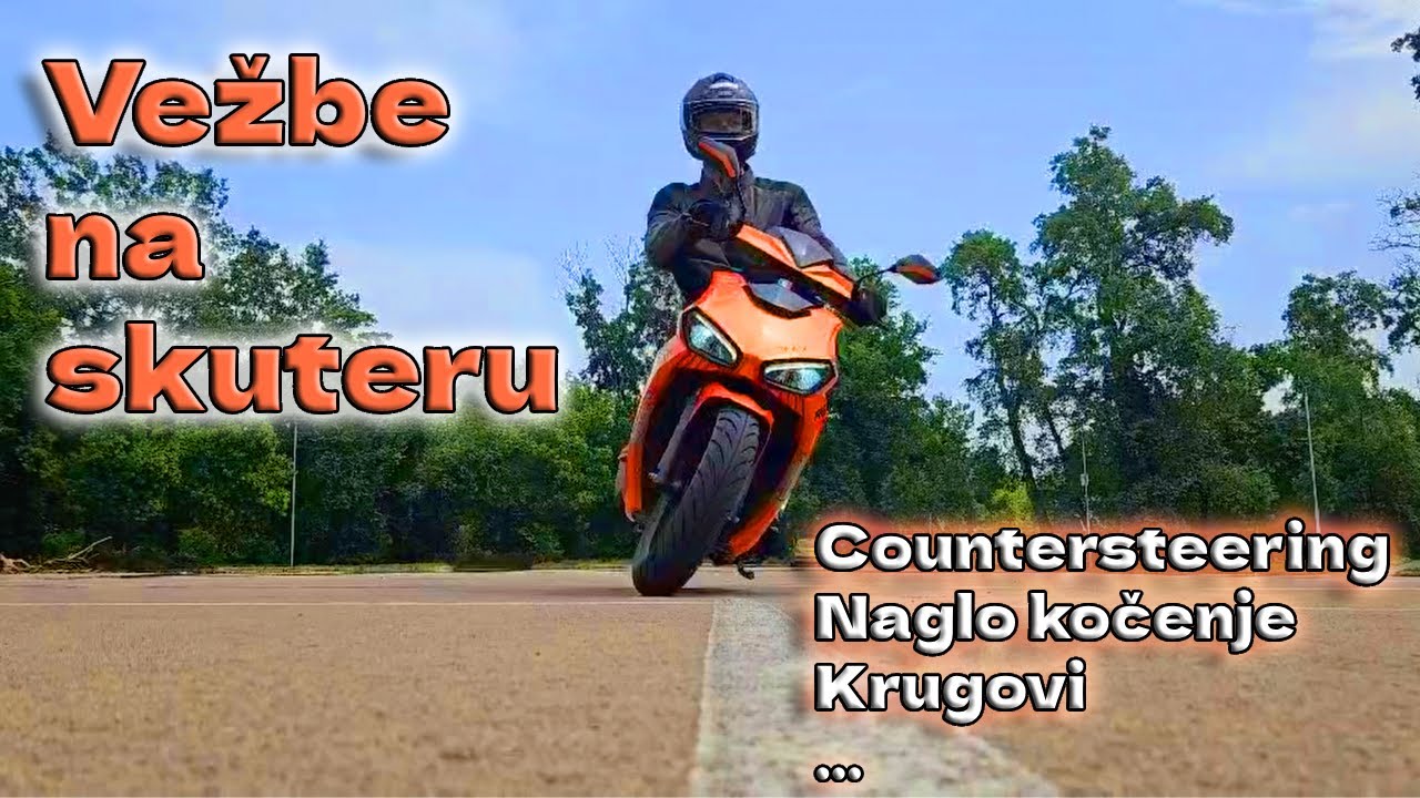 Brze i kratke vežbe na skuteru