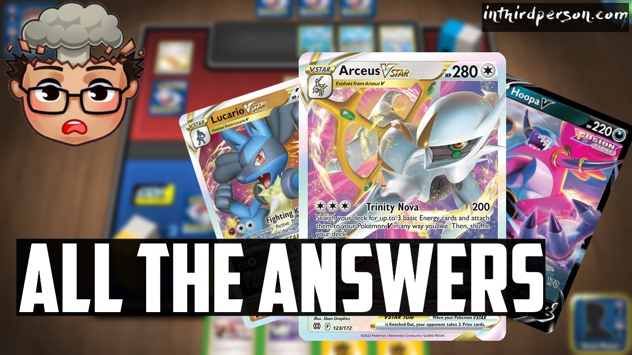 This Arceus VSTAR Deck with Lucario VSTAR and Hoopa V Counters the Meta! (Deck List + Matches)