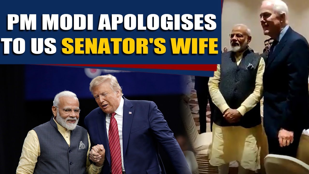 PM Modi apologises to US Senator's wife, video goes viral |OneIndia News