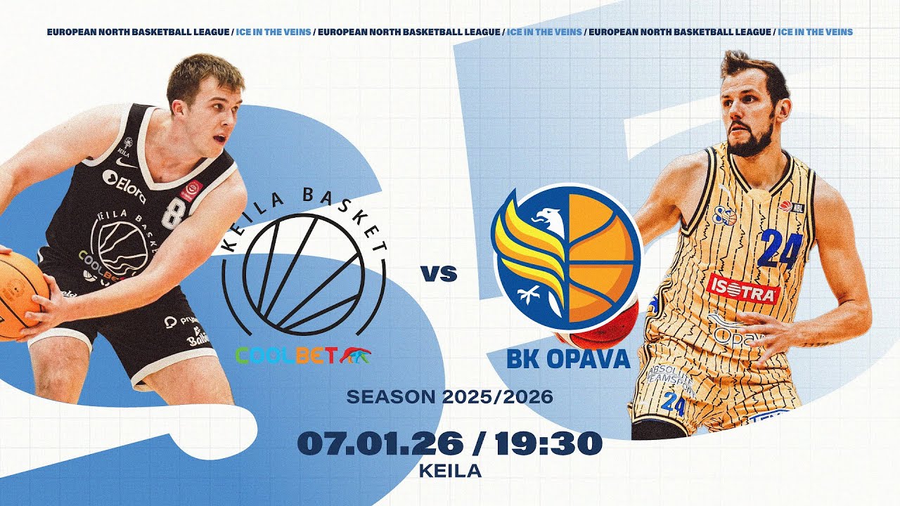 Keila Coolbet v BK Opava |  Jan 7, 2026, 7:30 PM | ENBLeague 2025/26