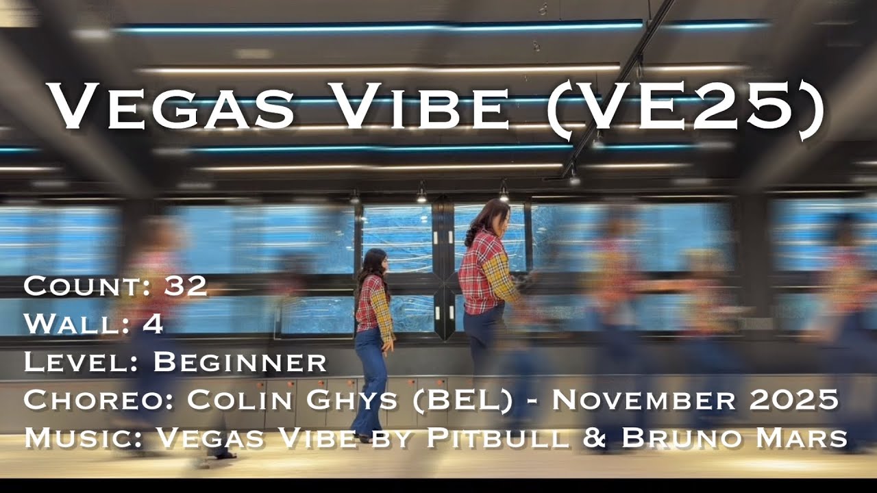 Vegas Vibe (VE25) | Beginner Line Dance | 국제식품 라인댄스 9기