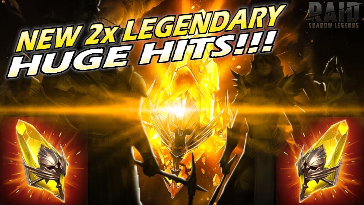 HUGE NEW Double Legendary Chance! LFG! Raid Shadow Legends!