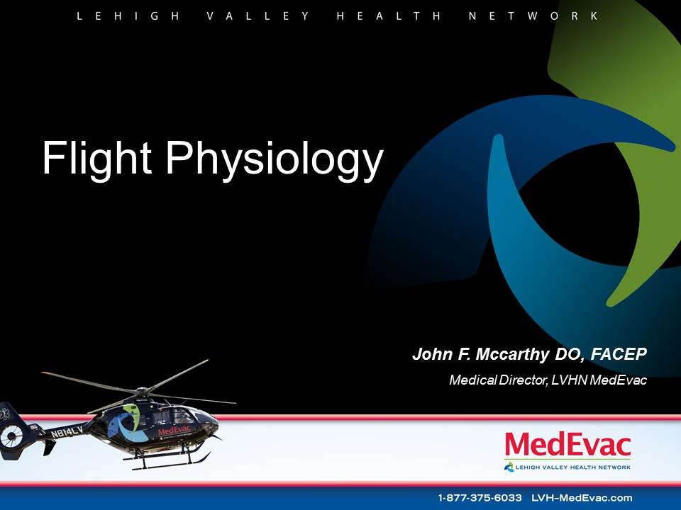 Flight Physiology