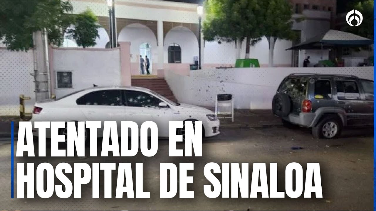 Atentado afuera del Hospital Civil de Culiacán deja tres muertos y varios heridos