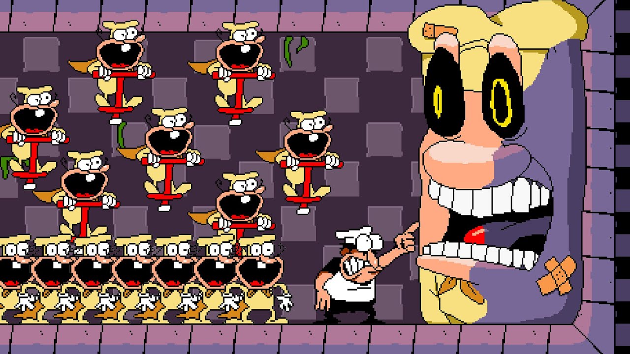 PZman: Pizza Tower, but Everything Peppino Touches turns into The Noise