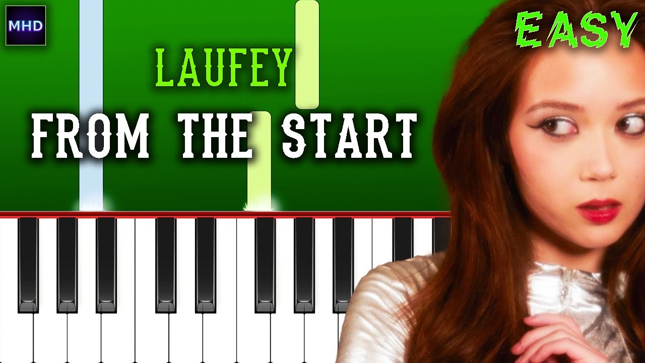 Laufey - From The Start - Piano Tutorial [EASY]