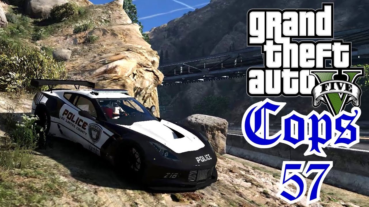 Corvette d'intervention rapide - COPS 57 - LSPDFR GTA 5 MODS