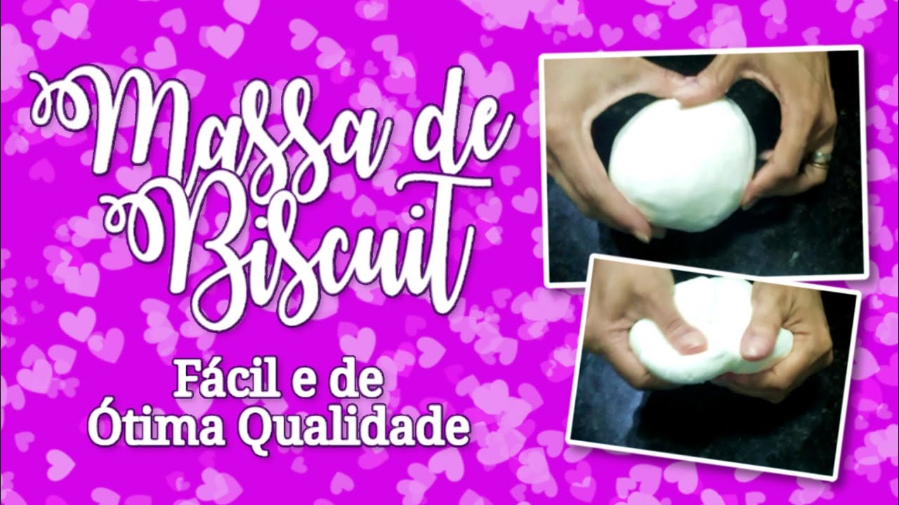 Massa de biscuit caseira no Microondas