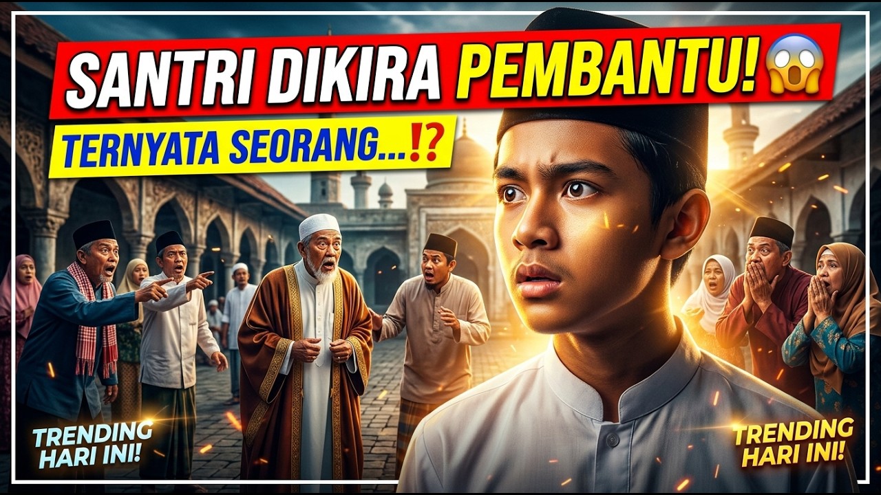 Kisah Santri Pesantren Diremehkan sebagai Jongos ‼️ Padahal Dia Adalah ⁉️