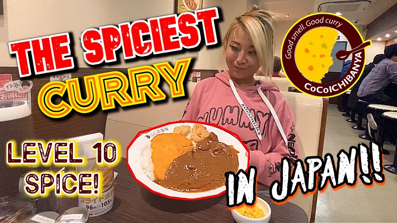 THE SPICIEST CURRY IN JAPAN!!! COCO ICHIBANYA LEVEL 10 #RainaisCrazy