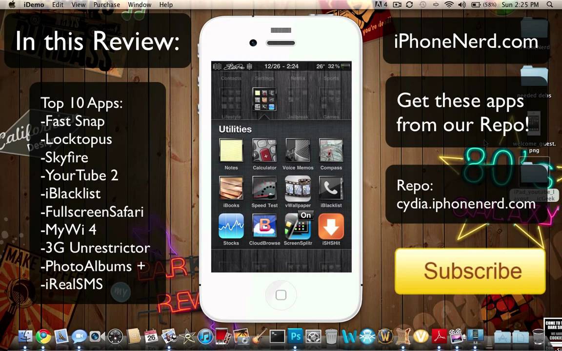 Top 10 must have Jailbreak Apps & Tweaks  for iPhone/iPad/iPod Explained