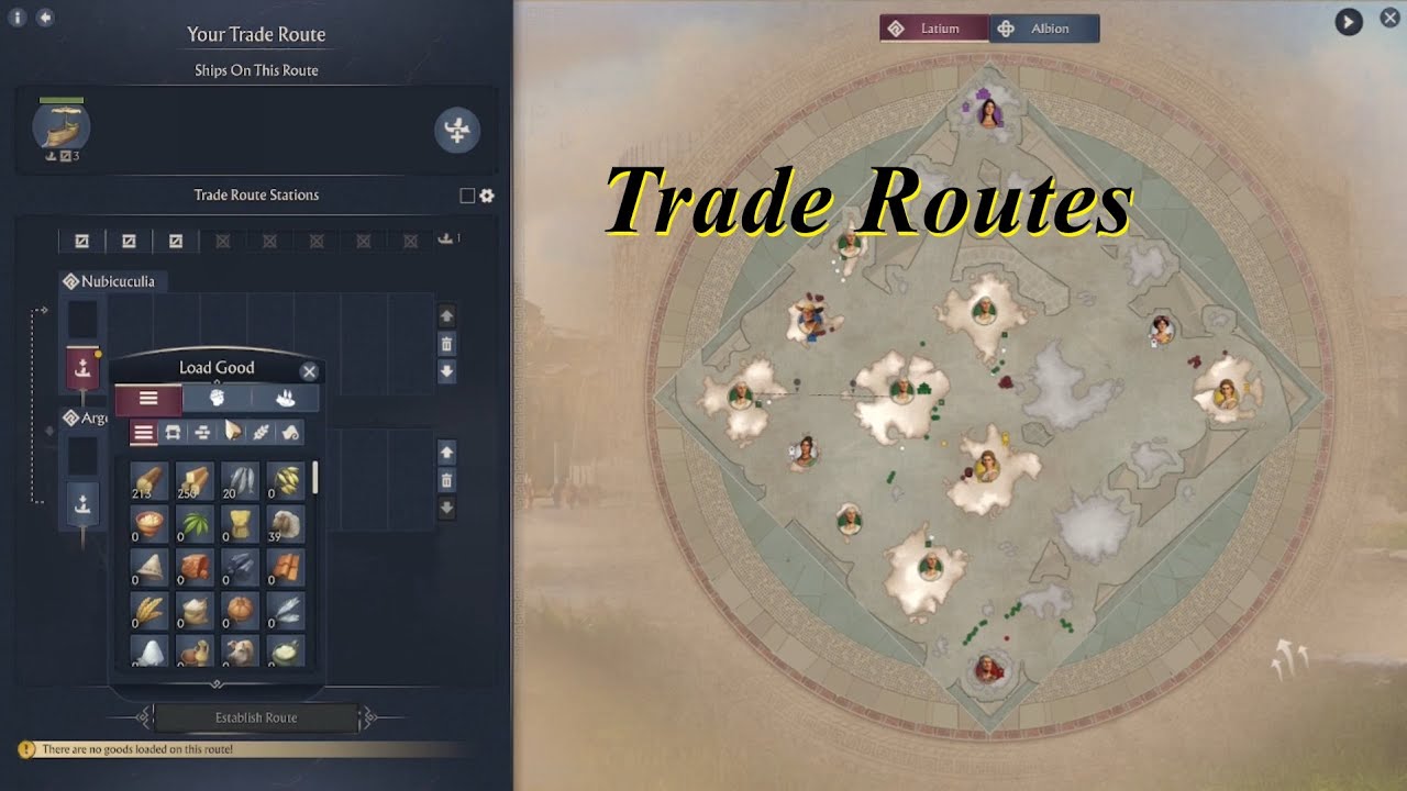 Anno 117 Tip – Using Trade Routes
