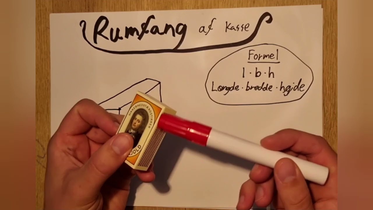 Rumfang af kasse - Matematik