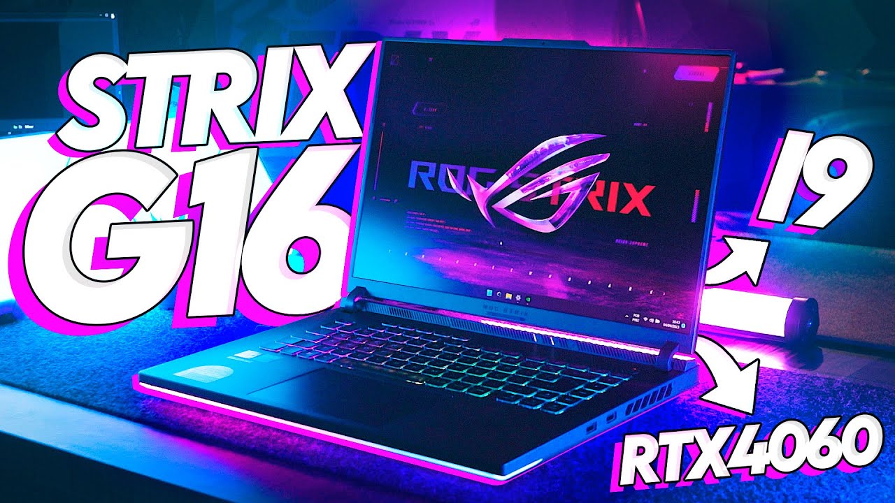 Review do ROG Strix G16 (i9 13980HX + RTX 4060) - Quem é RTX 4060 perto desse i9 13980HX?!