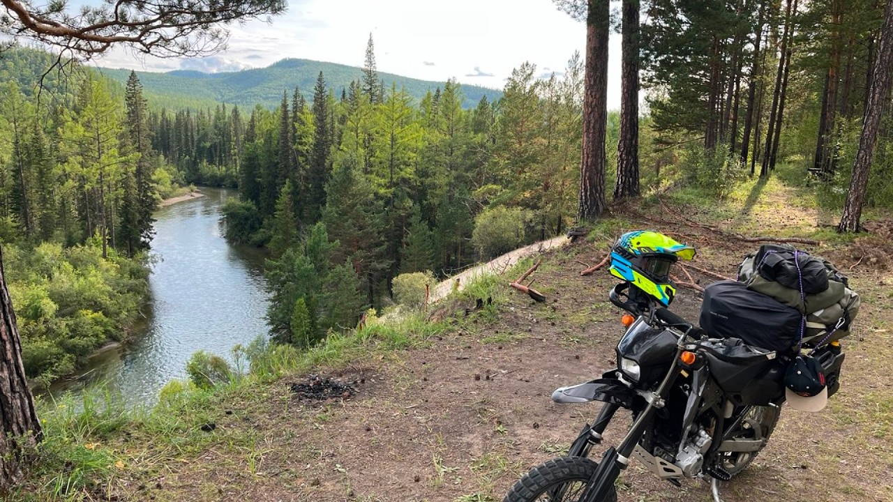 Иркутск - Нилова Пустынь | Kawasaki D-Tracker 250