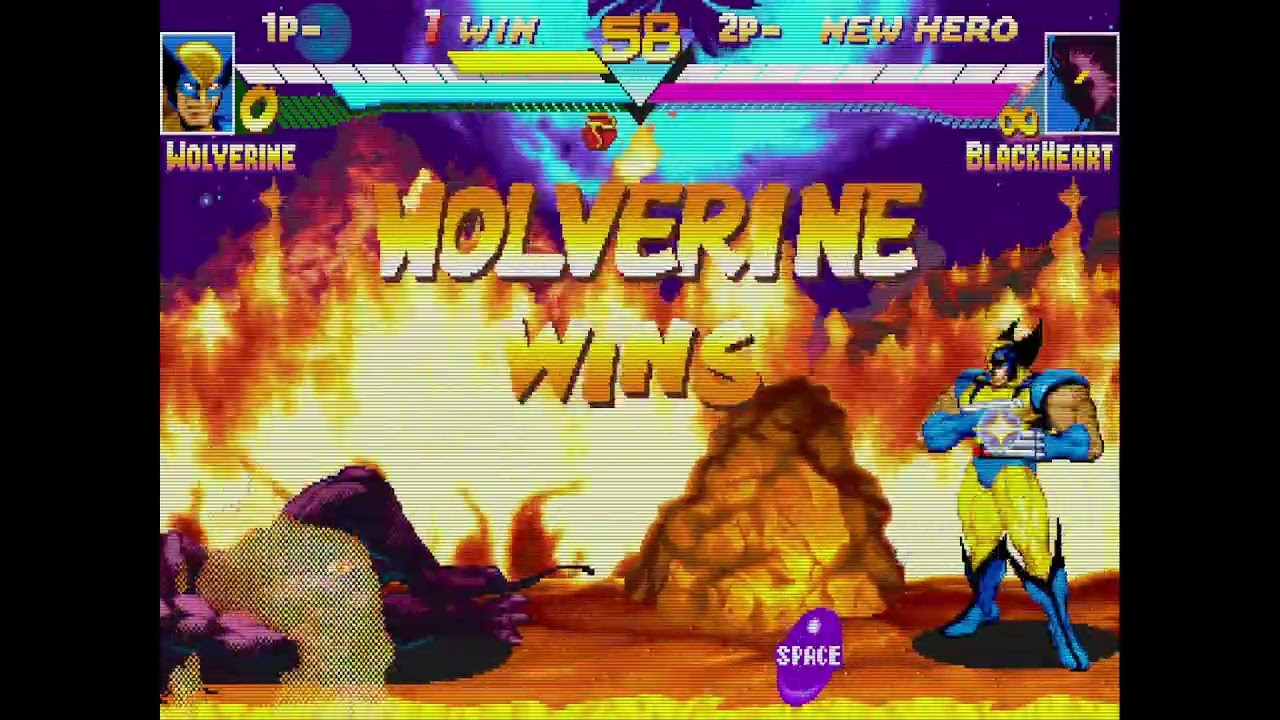 Marvel Super Heroes - Wolverine vs. Blackheart