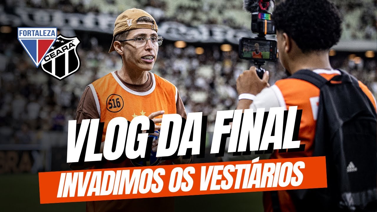 Invadimos os VESTIÁRIOS de FORTALEZA e CEARÁ e cobrimos o jogo do GRAMADO da ARENA CASTELÃO