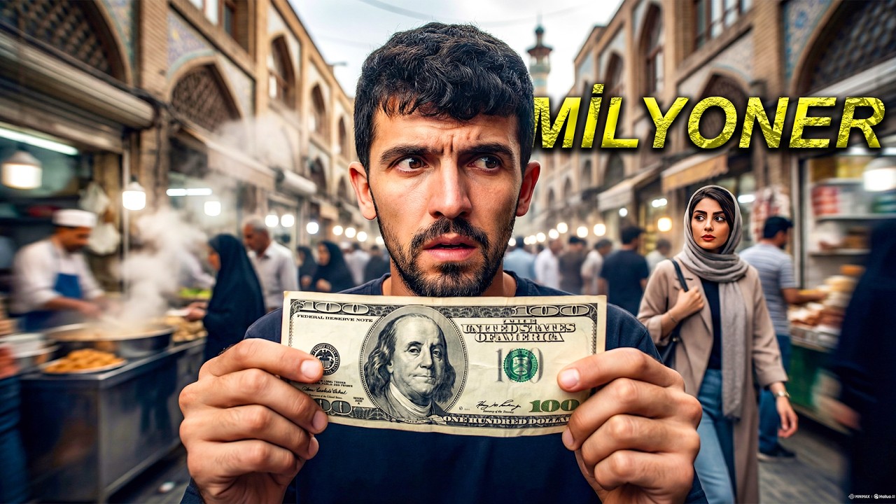 100$ ile Tebriz’de 1 Gün Pazarda Şok Olduk!