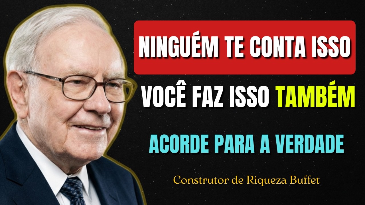 Warren Buffett: Por que a maioria das pessoas permanece pobre a vida inteira