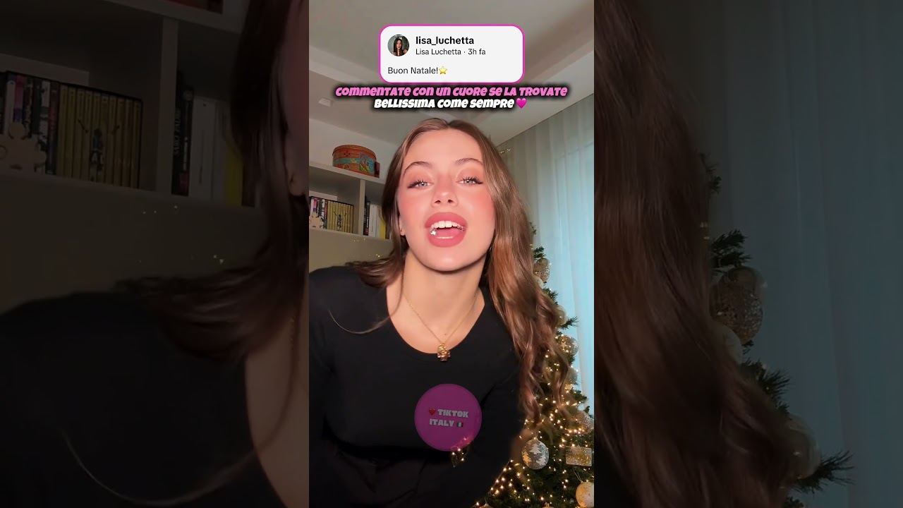 TANTI AUGURI DI BUON NATALE DA LISA LUCHETTA! 