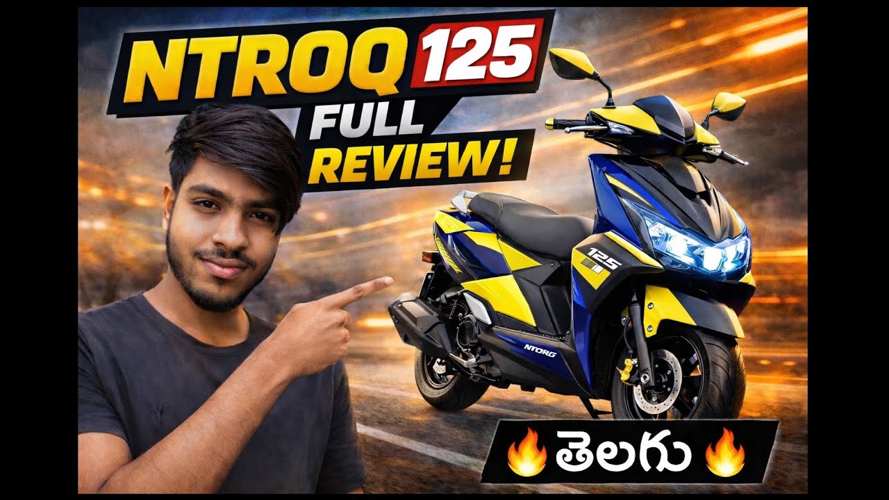 TVS NTORQ 125 Full Review in Telugu 🔥 Top Speed, Mileage, Worth Buying or Waste?