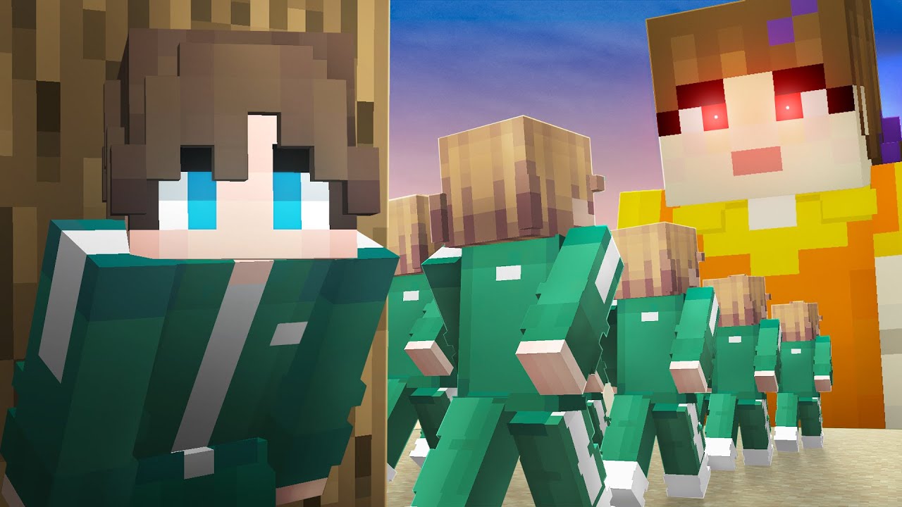 Minecraft, But You Can't Move on Red Light