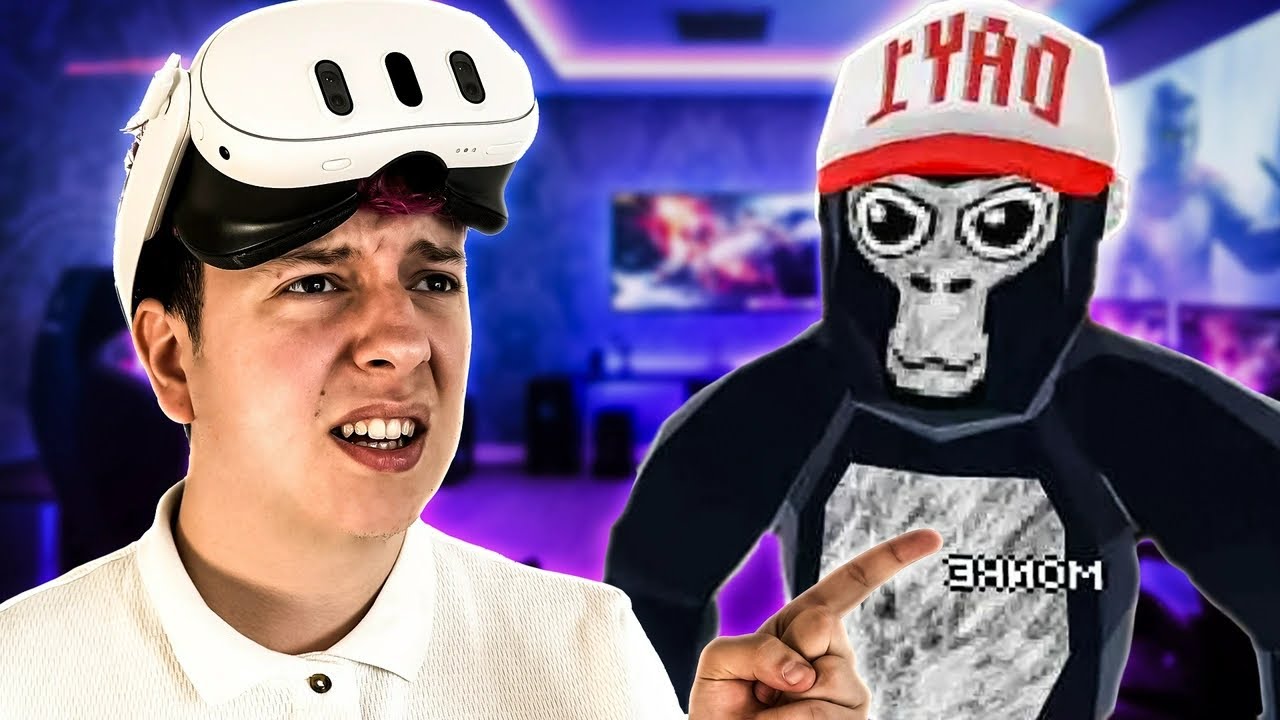 ZOSTAŁEM MAŁPĄ... (Gorilla Tag VR)