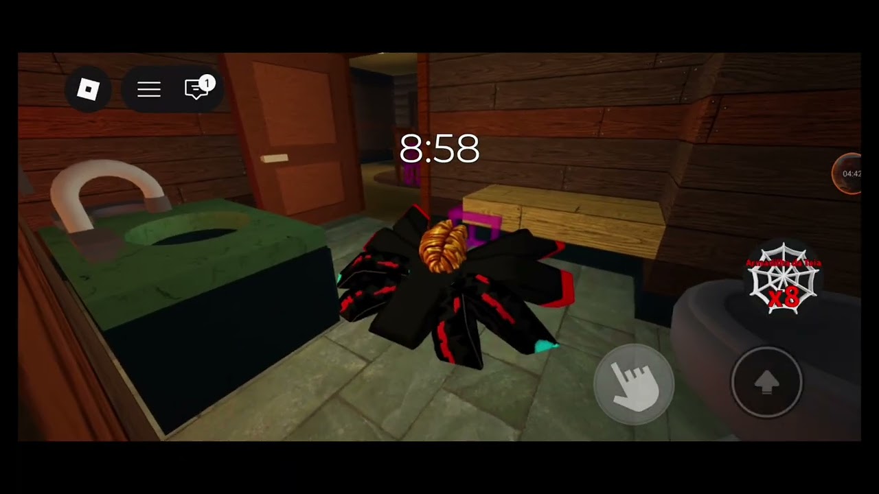 Jogamos aranha no roblox 