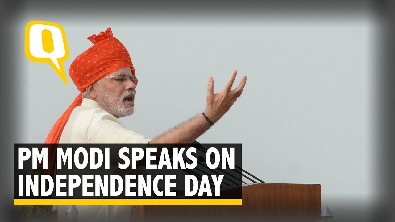 Independence Day 2018: PM Narendra Modi Addresses the Nation From Red Fort