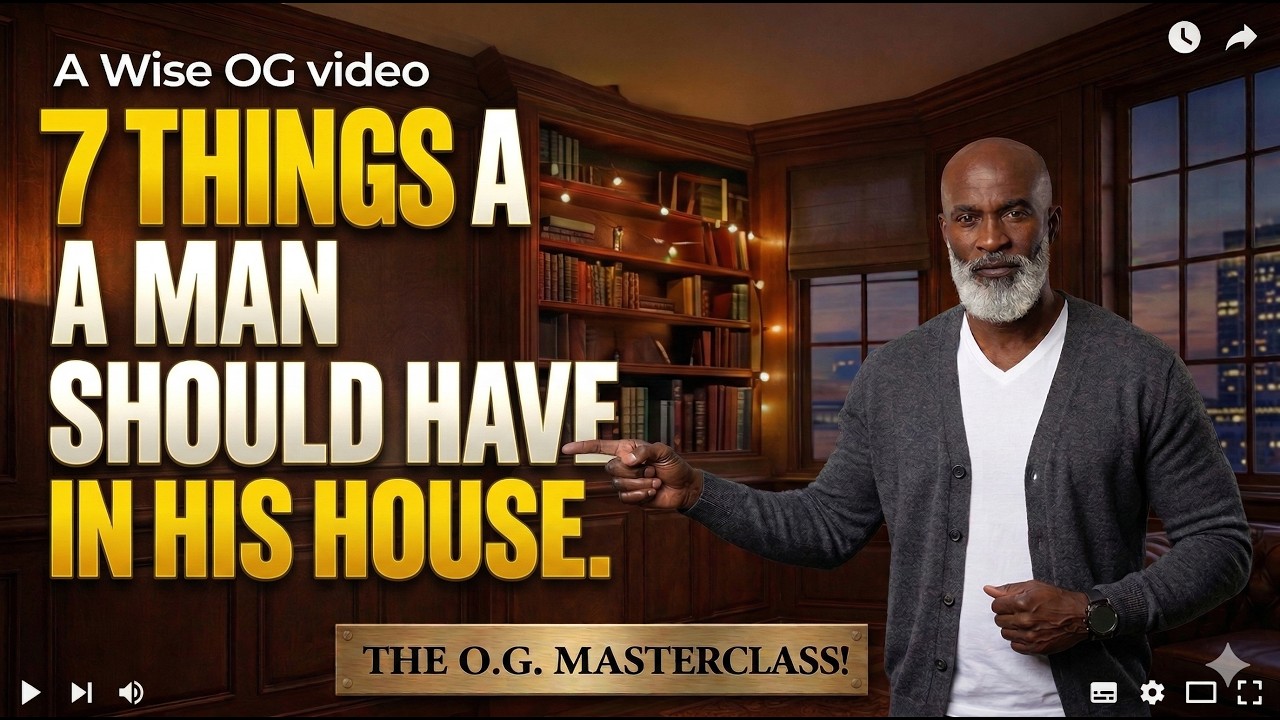 7 Things a Strong Man Should Have In His House!