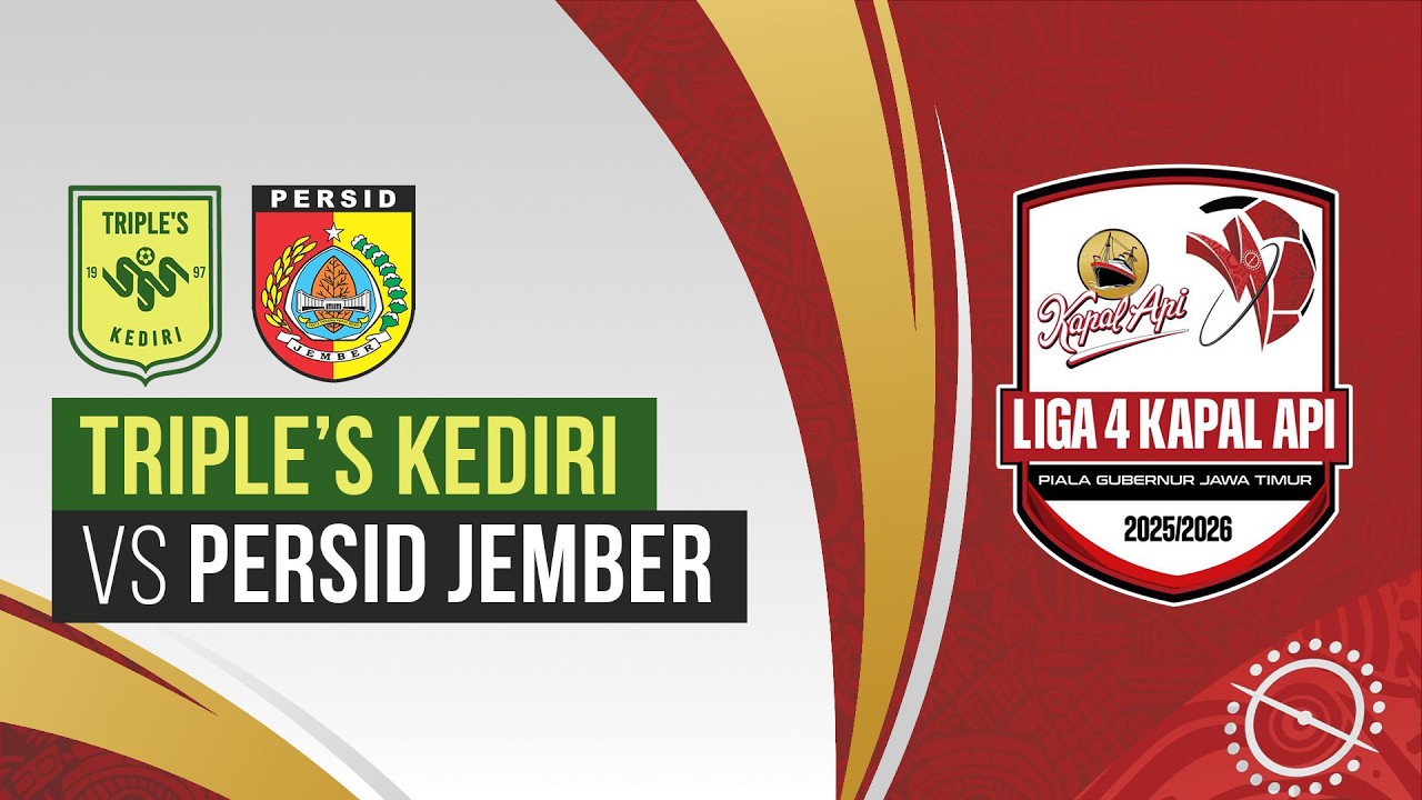Triple's Kediri VS Persid Jember | Liga 4 Jawa Timur 25/26