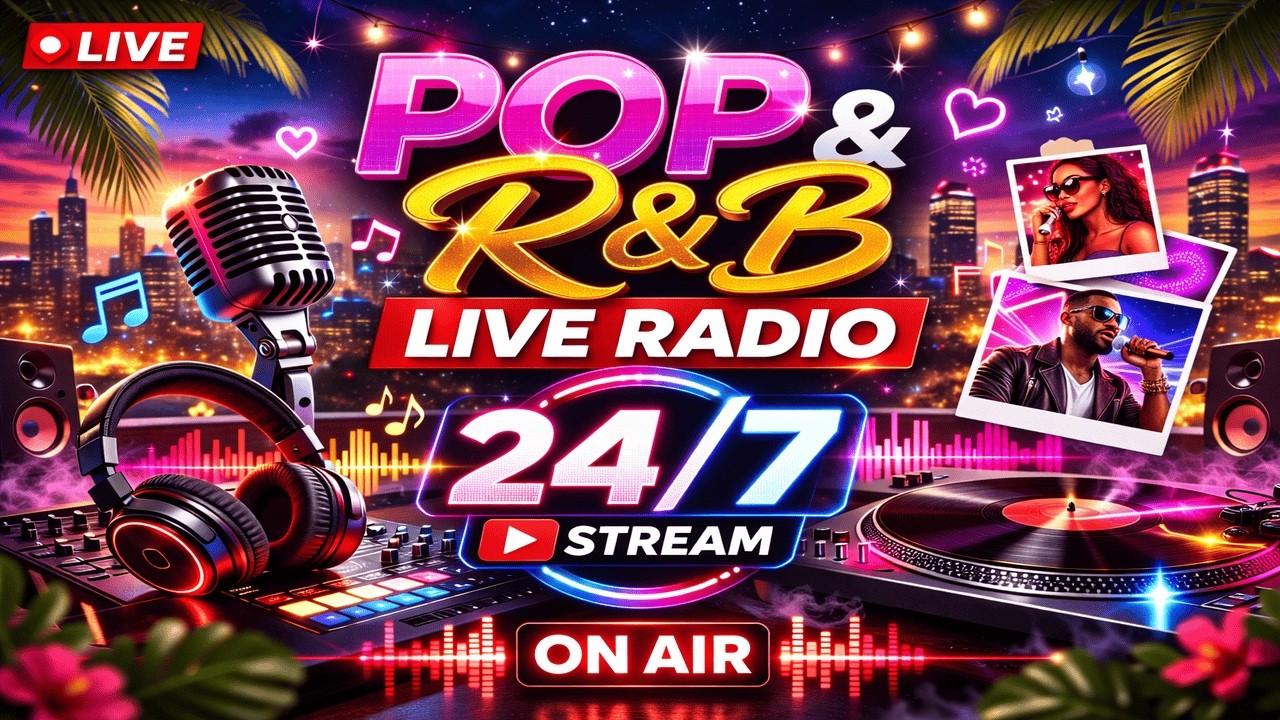 LIVE: 24/7 Pop & R&B Fusion Radio 🎧 Music made to live with you