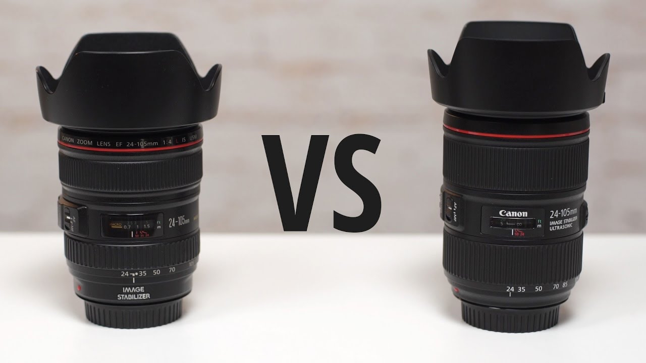 VERGLEICH - Canon 24-105mm f4 L IS USM I vs II | DEUTSCH