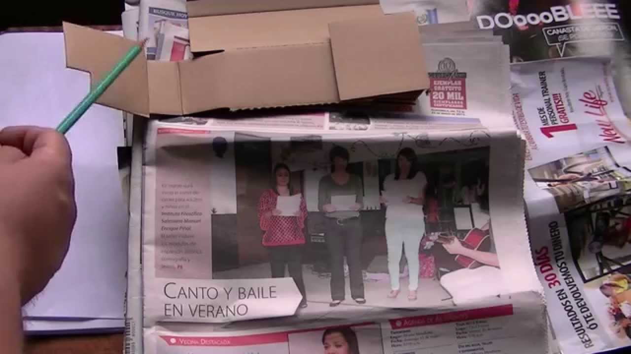 Clasificación de papel para reciclar