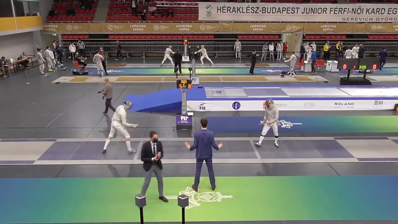Budapest World Cup JMS 2022 - L128 - Terzi UKR v Latapy FRA