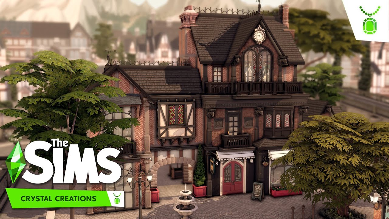 Crystal and Jewelry Shop | The Sims 4 Crystal Creations Stuff Pack