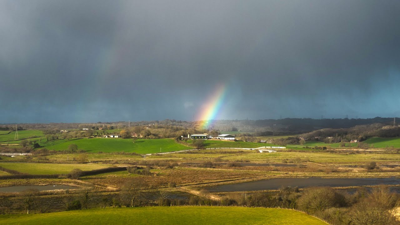 Combe Haven Rainbow. DJI mini 3 pro