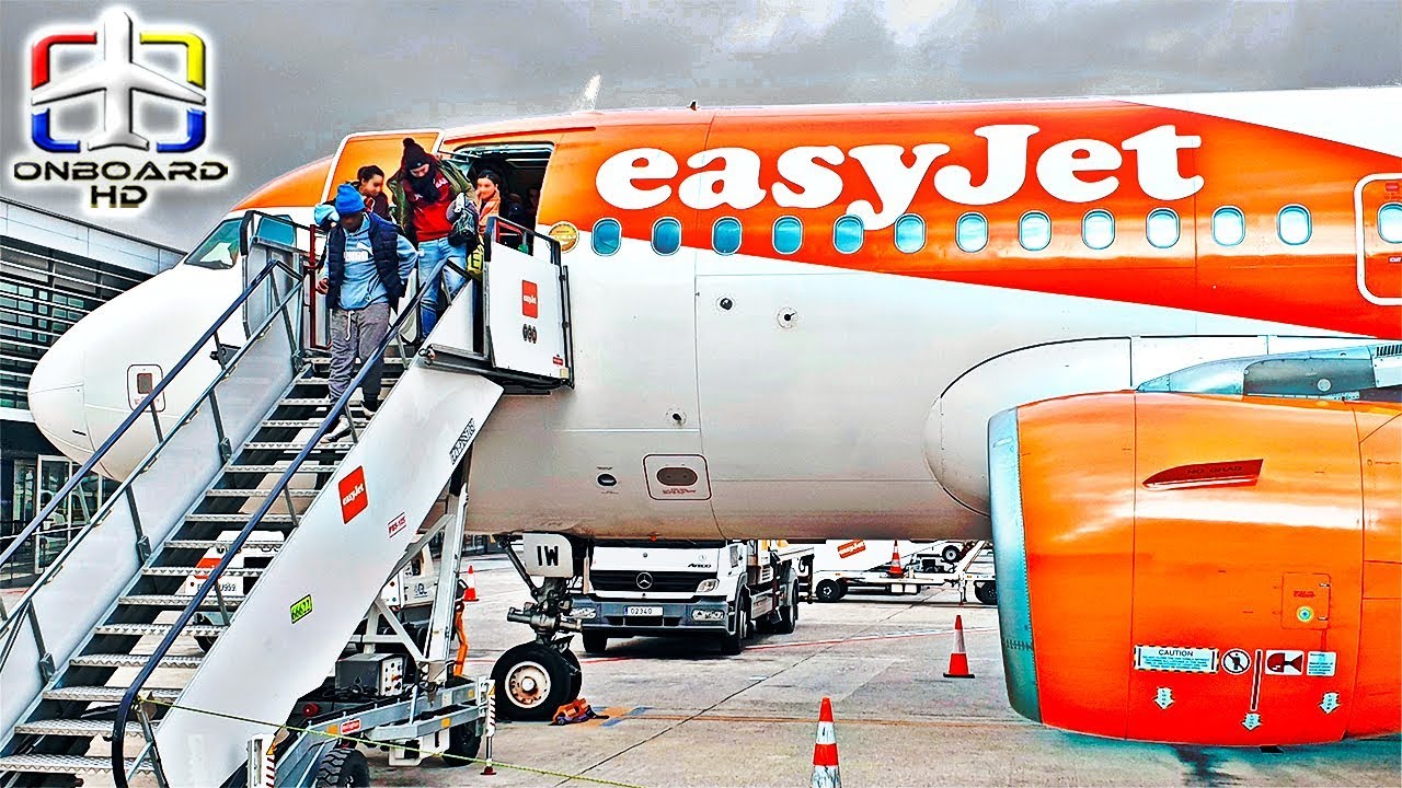 TRIP REPORT | EasyJet: Weird Boarding Way! ツ | London-Gatwick to Barcelona | Airbus A319