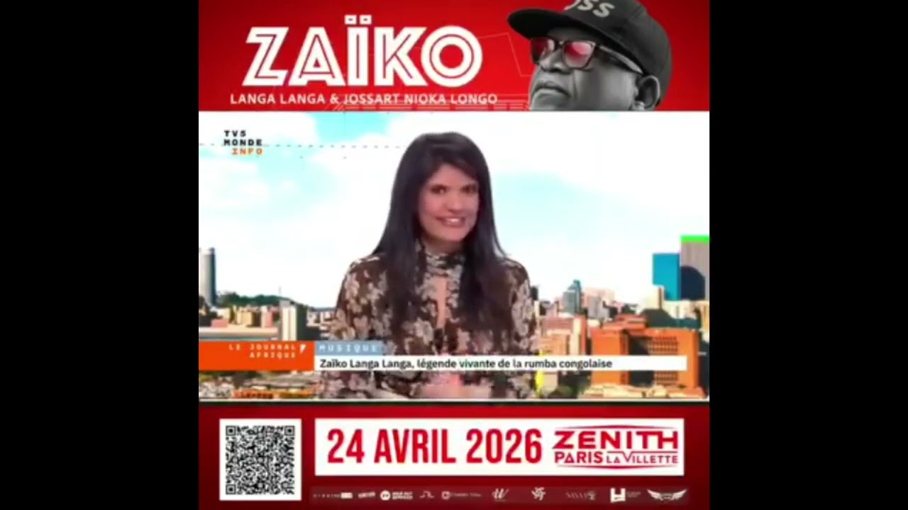 MAKONZO TV ATA BINO MOKO VOUS PRESENTE ZAIKO LANGA LANGA DE PRÉSIDENT NYOKA LONGO JOSSART AU ZÉNITH