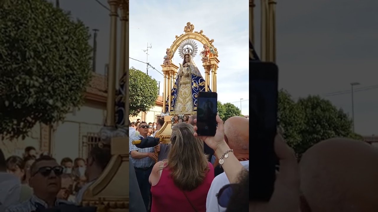 llegada al pueblo virgen de Ronda Carpio de Tajo 2022