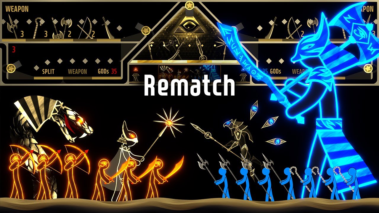 Gods of Egypt (Rematch) - Stickman & Ragdoll Fight