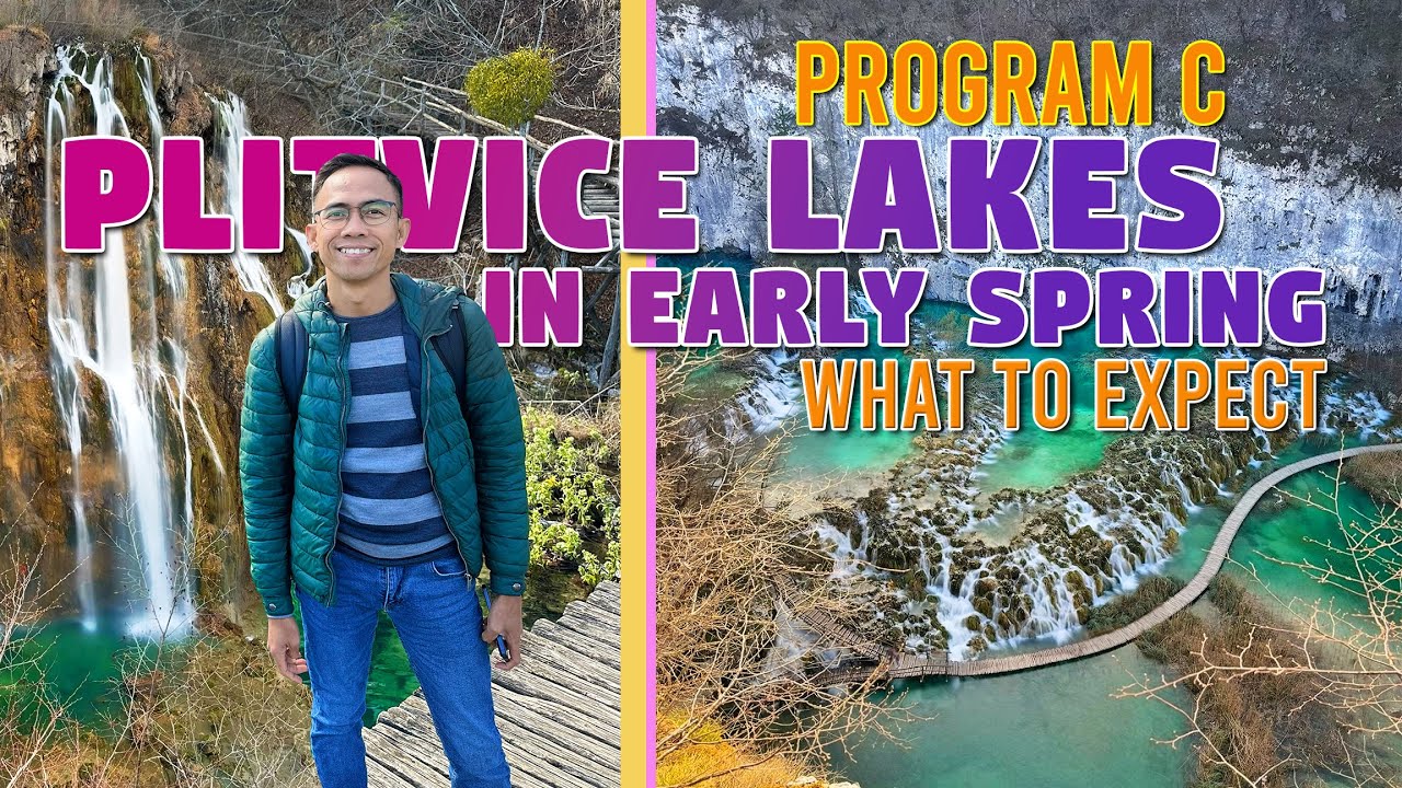 Plitvice Lakes in Early Spring | Program C Route | CROATIA | The Planet V [4K]