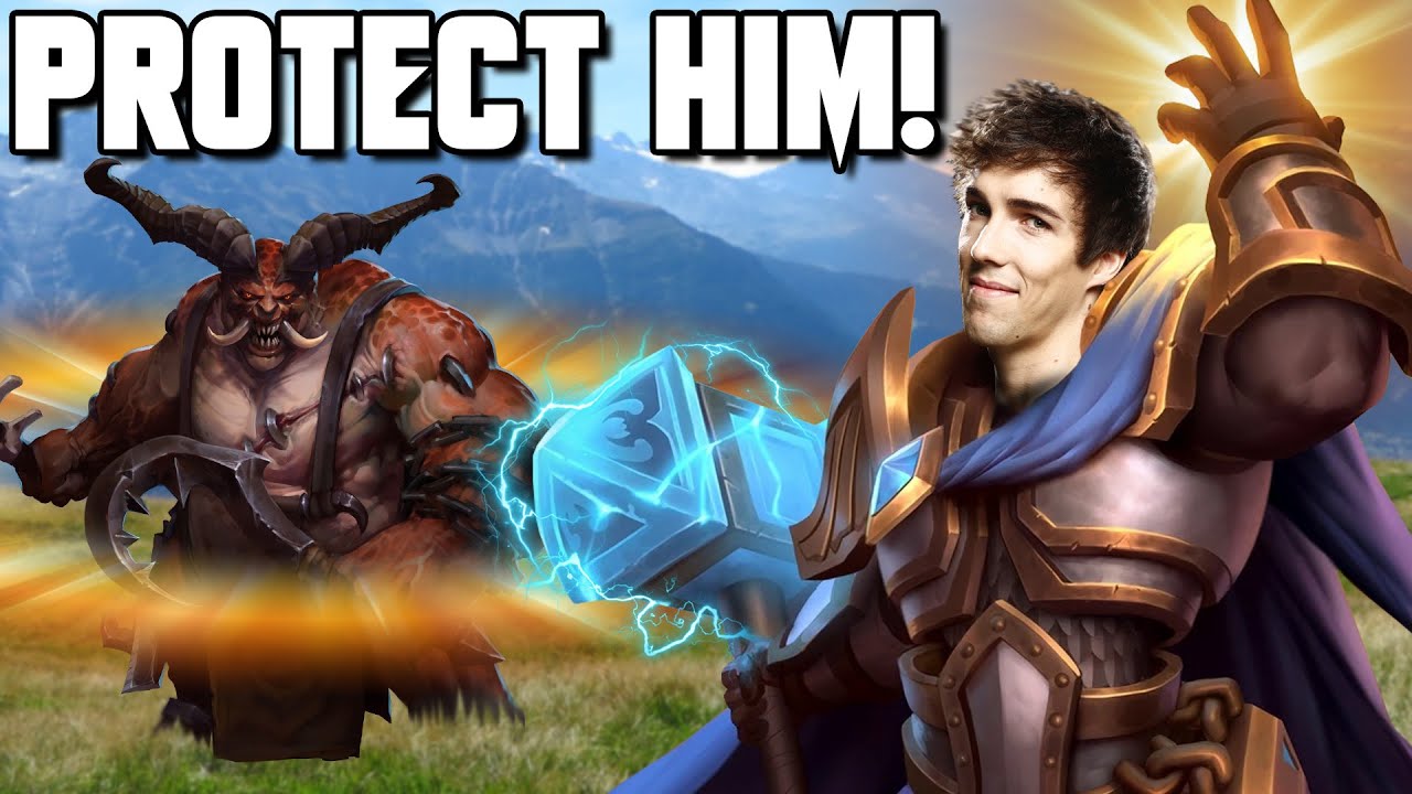 PROTECT THIS BUTCHER! | Uther | Grubby - HotS