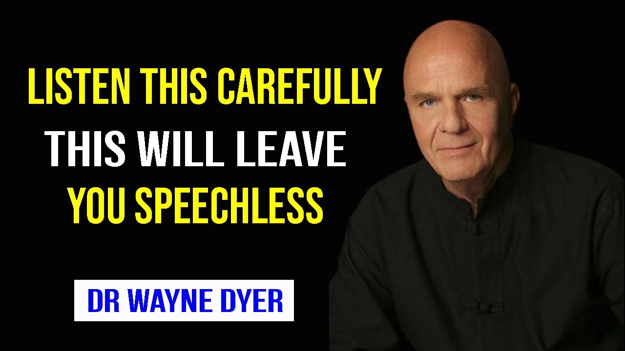 Dr Wayne Dyers Life Advice | Change Your Thoughts Change Your Life